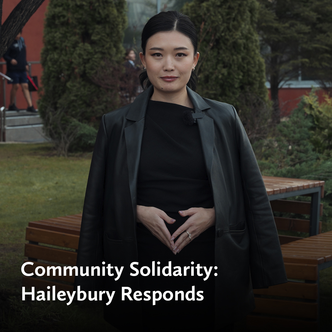 Community Solidarity: Haileybury Responds